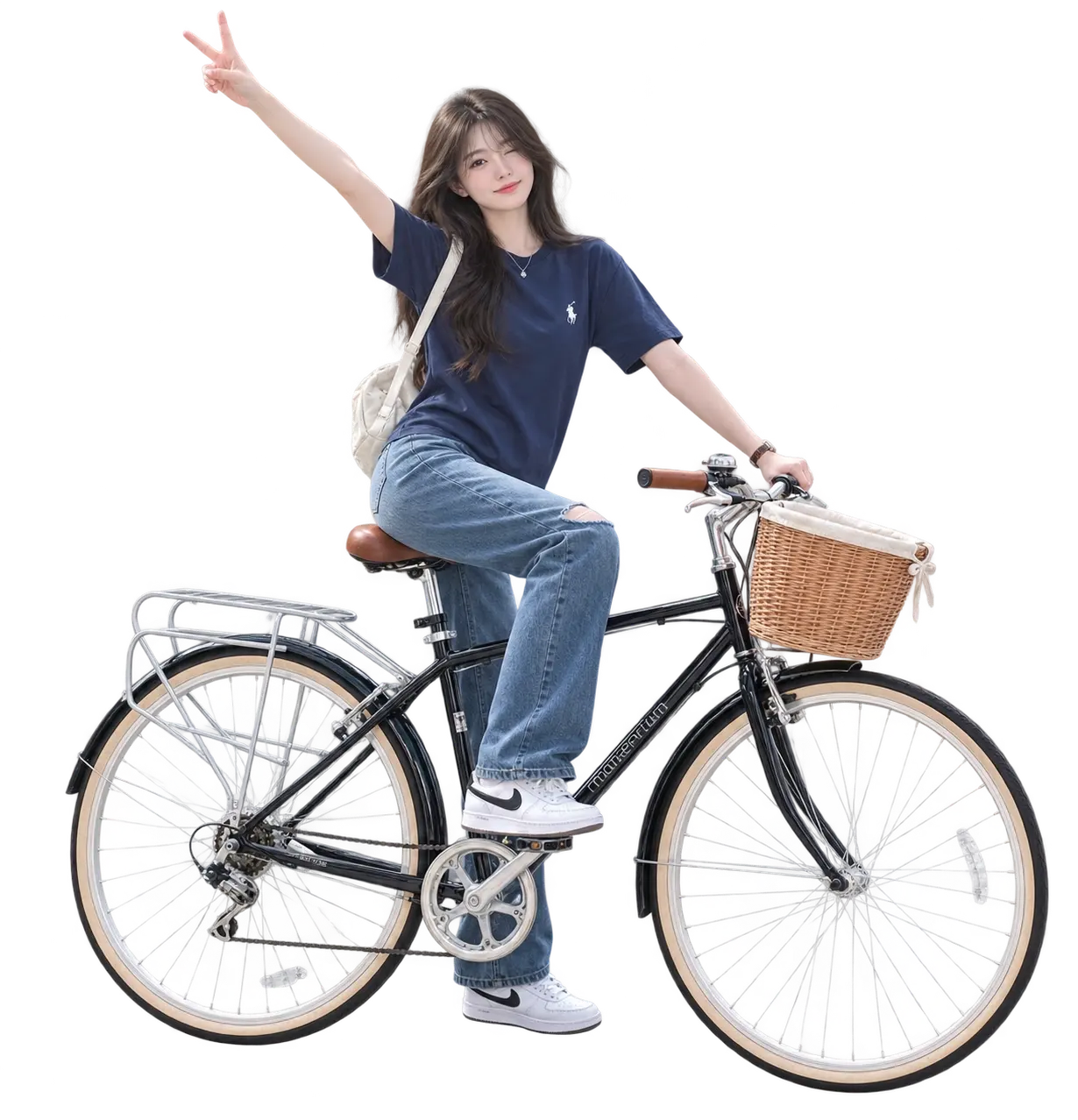 Dáng chụp với xe đạp — 2