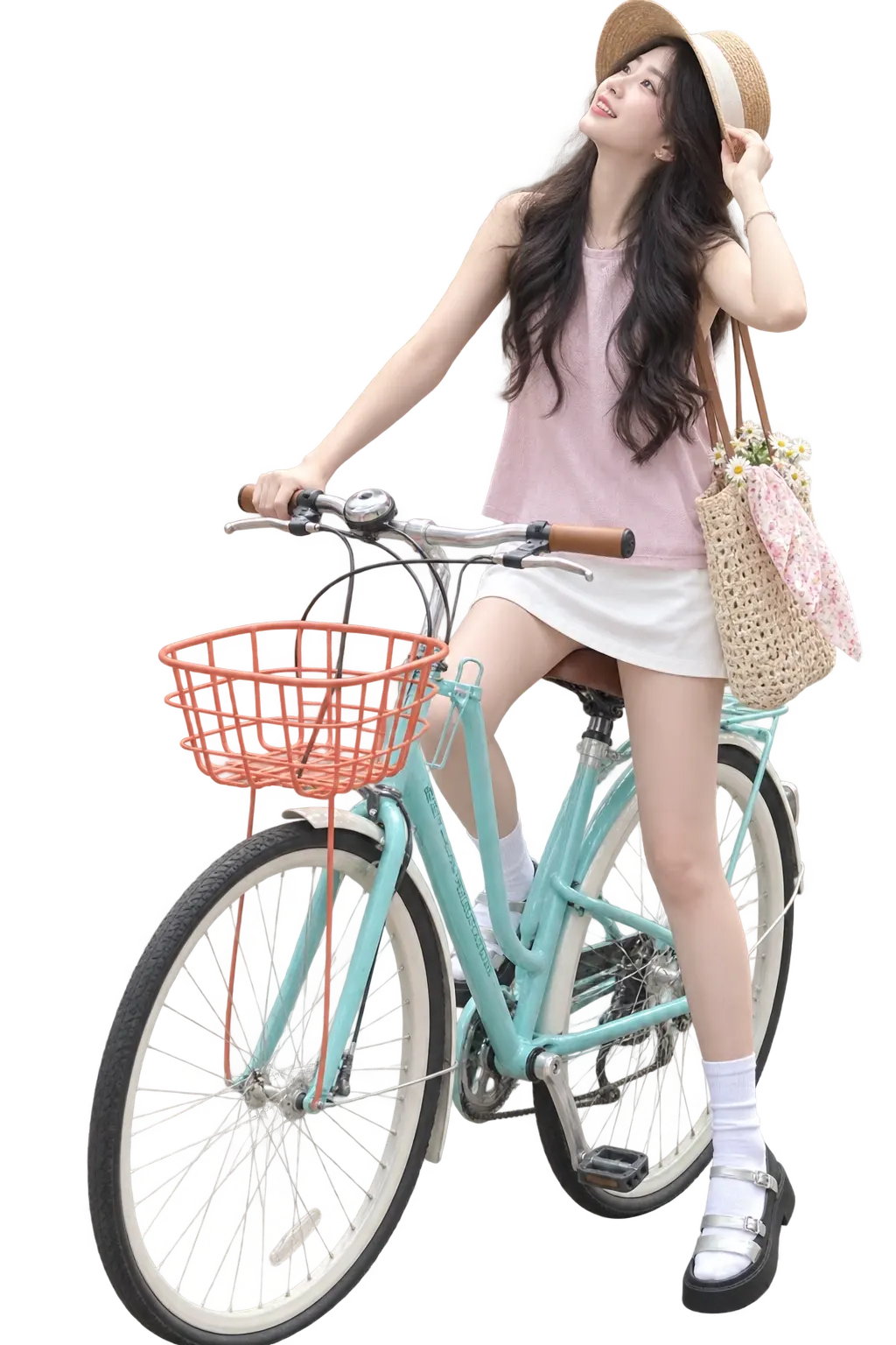 Dáng chụp với xe đạp — 5