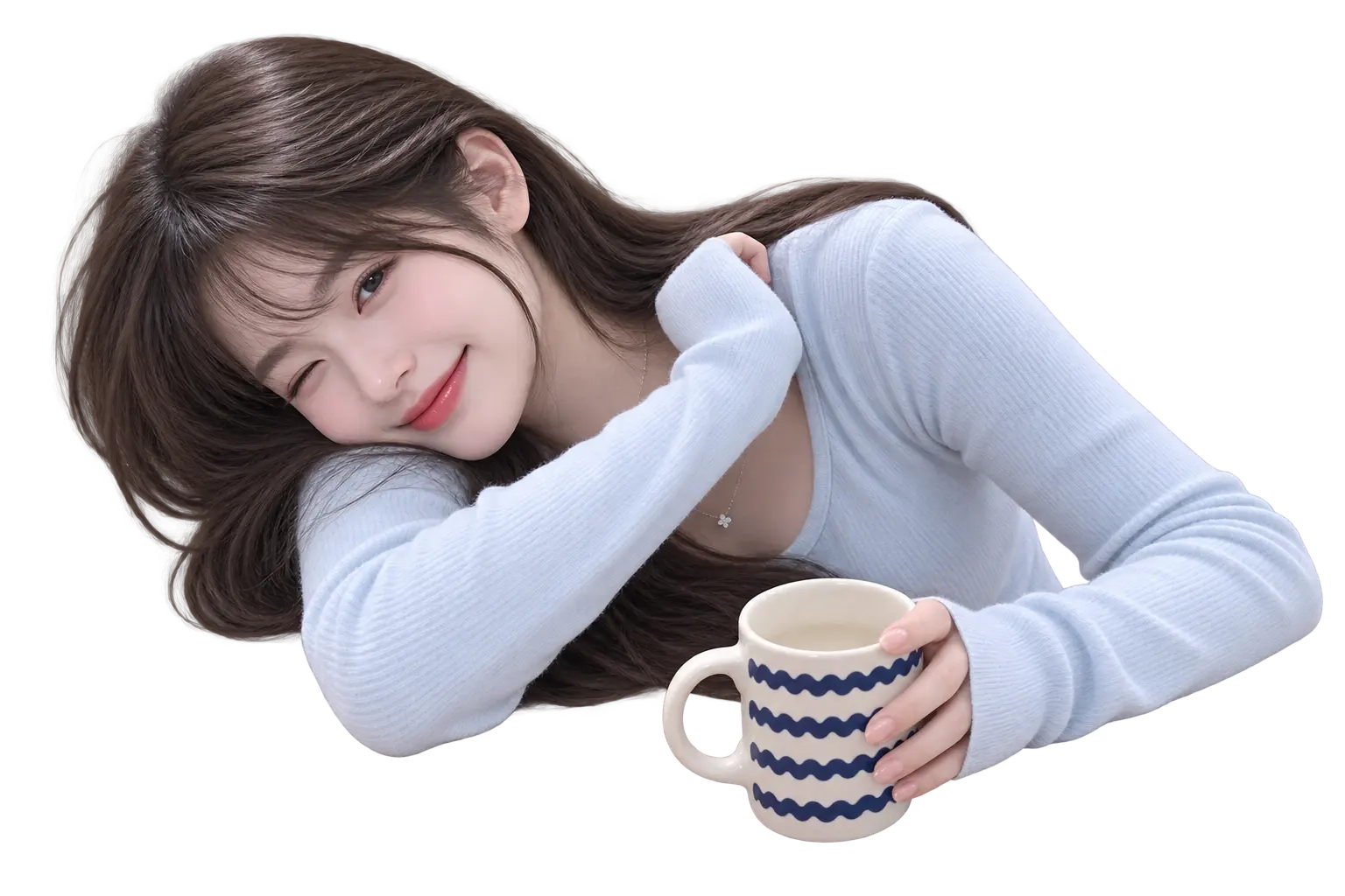 Cafe poses