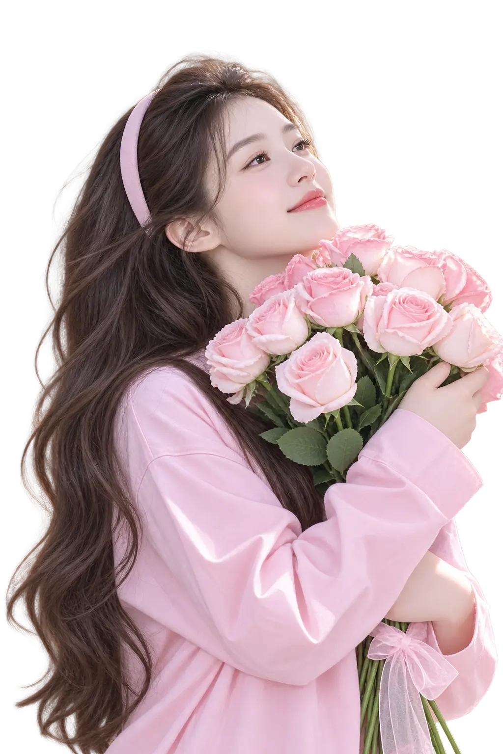 Poses holding flowers — 2