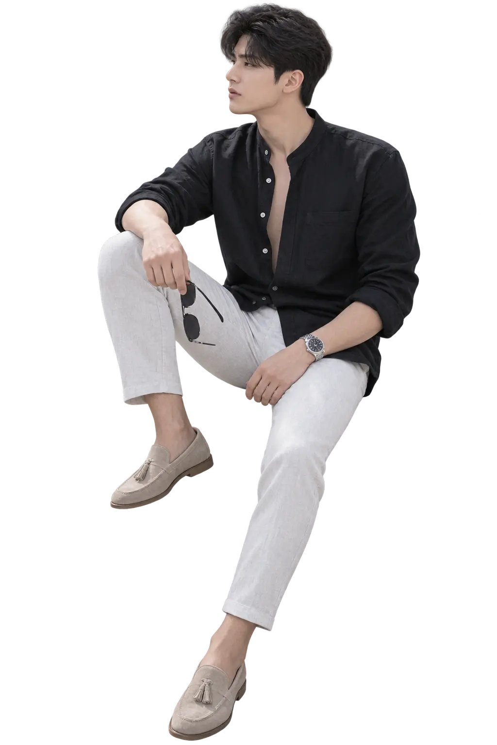 Dáng chụp với ô tô cho nam — 1