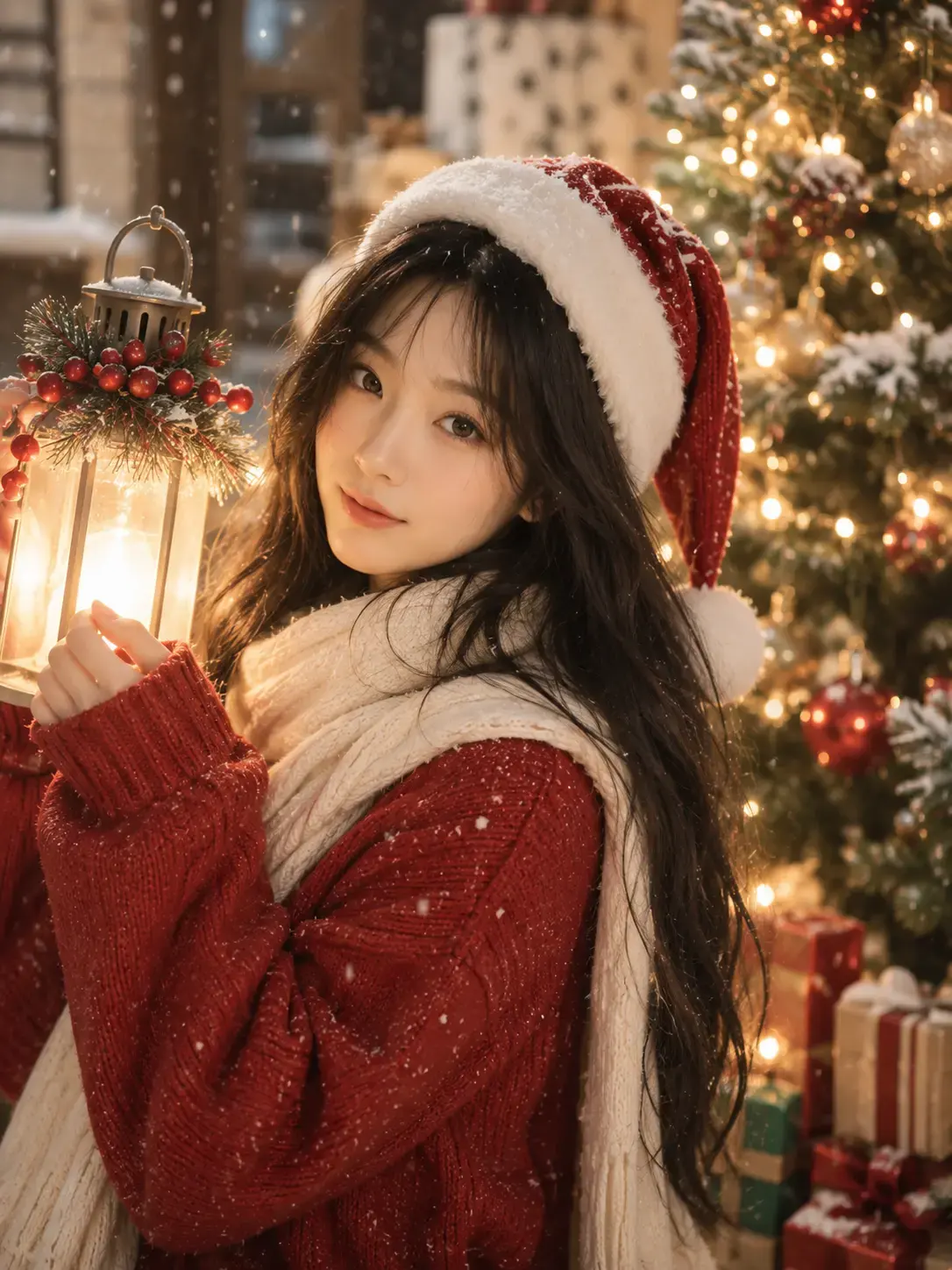 Dáng chụp ảnh Noel và Giáng sinh