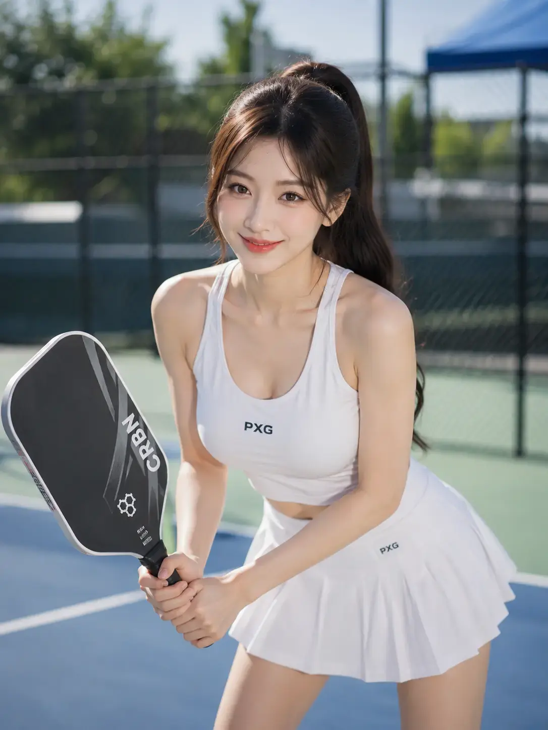 Dáng chụp Pickleball