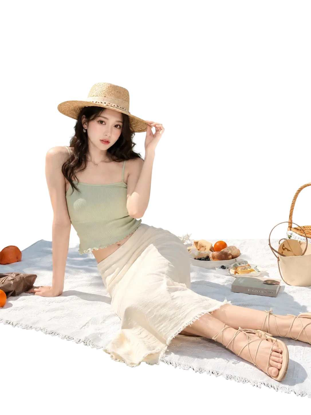 Dáng chụp picnic và dã ngoại — 1