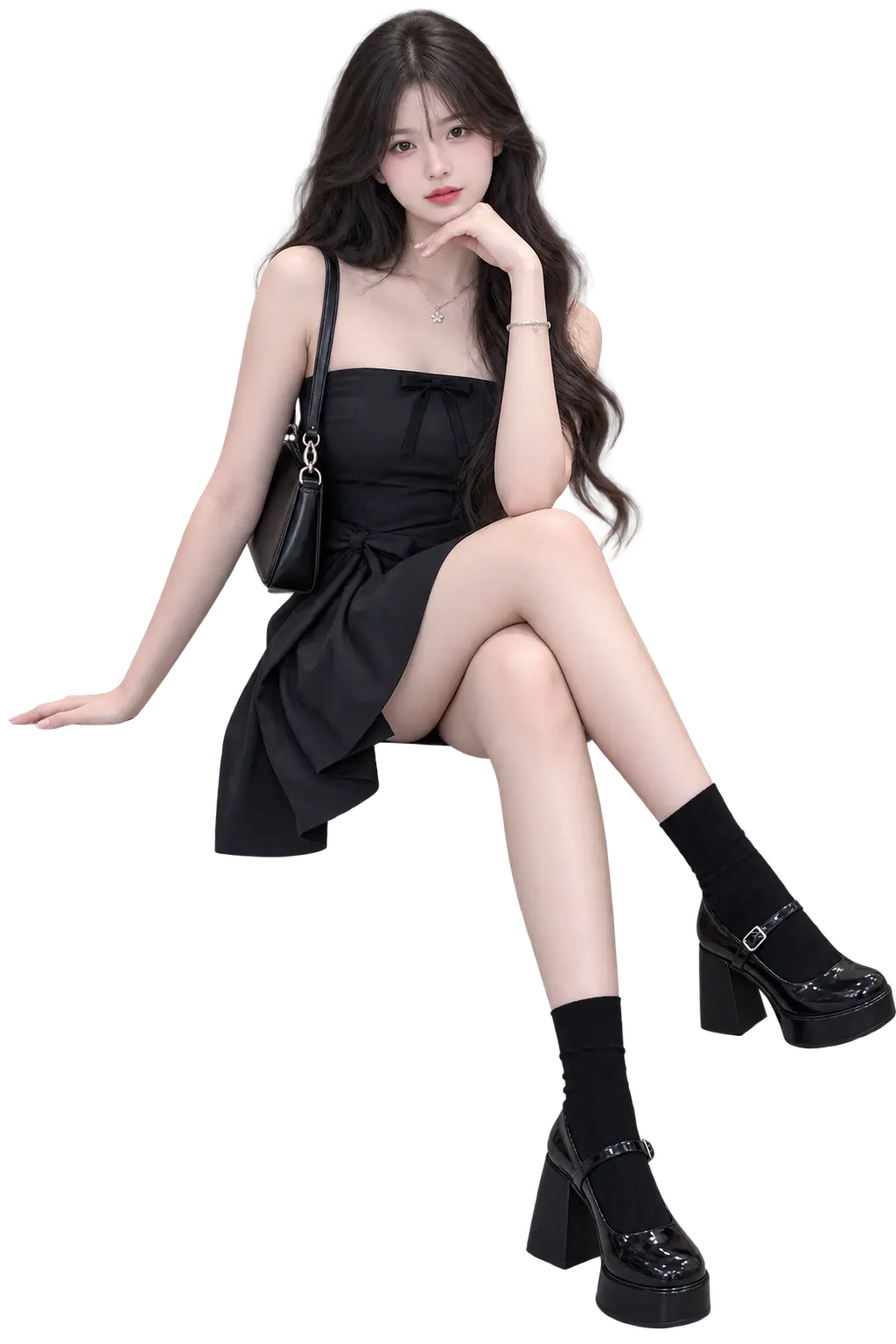 Dáng chụp với cầu thang — 4