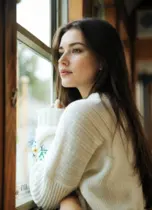 Dáng chụp bên cửa sổ