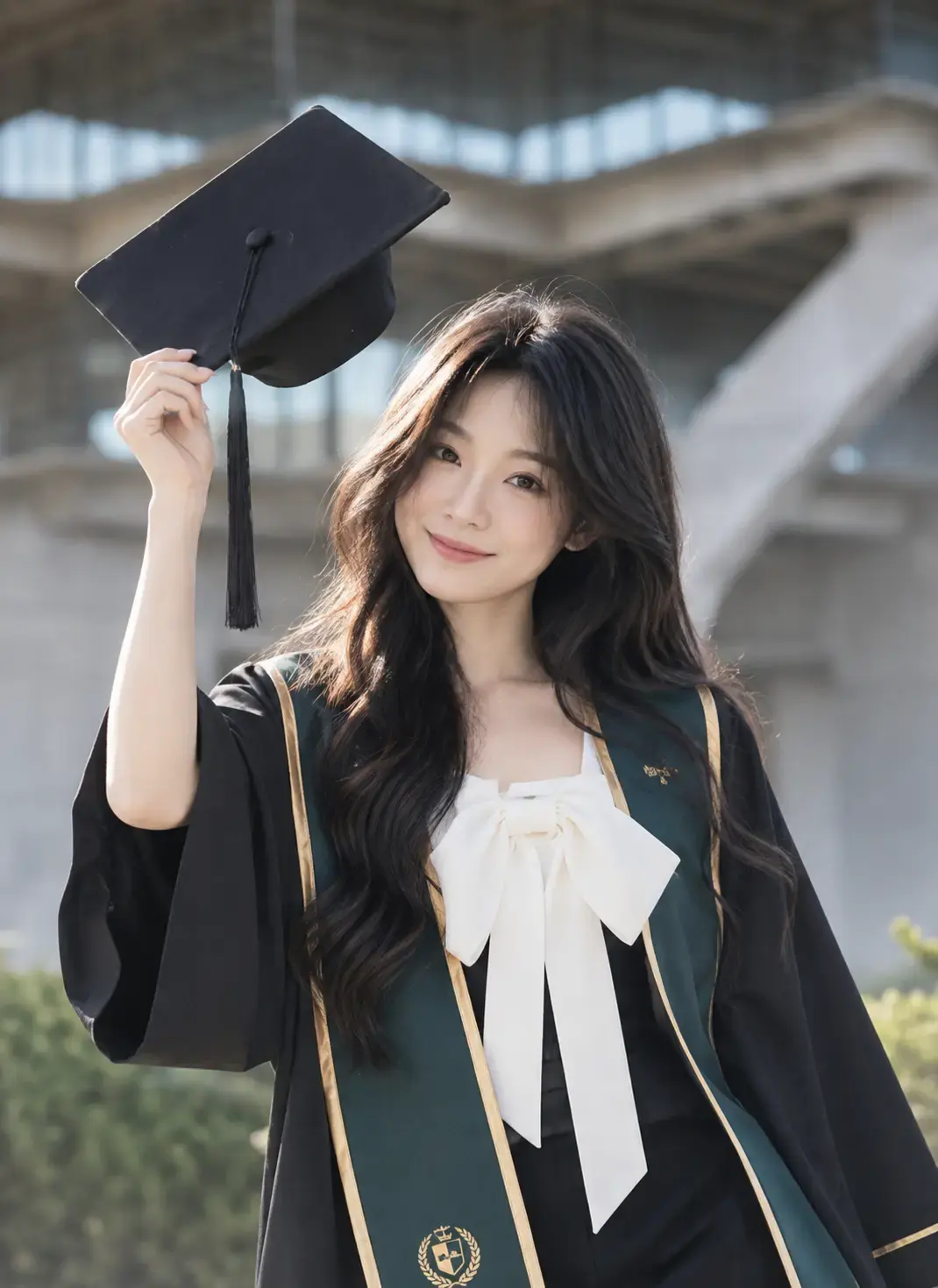 Dáng chụp kỷ yếu và tốt nghiệp